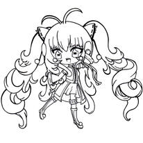 Chibi Lineart